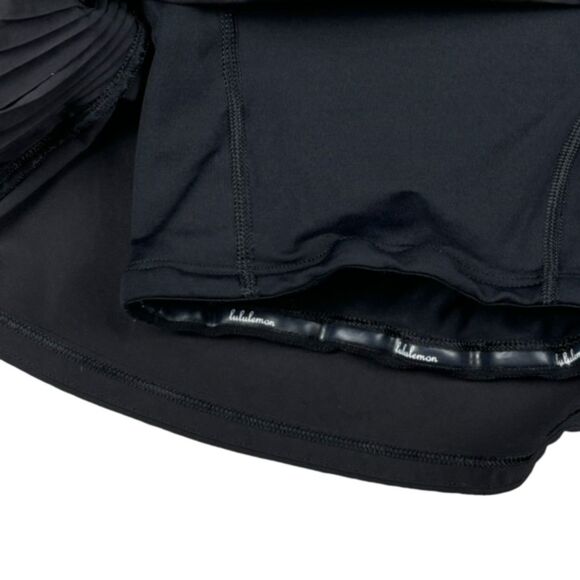 Lululemon Athletica Jet Black Mini Skirt - Picture 7 of 9